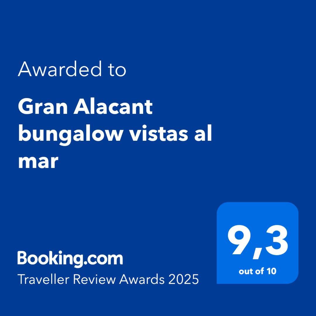 Gran Alacant Bungalow Vistas Al Mar ภายนอก รูปภาพ